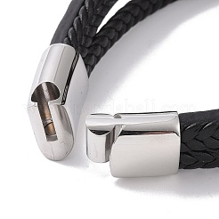 Многожильные браслеты из микрофибры BJEW-P278-02