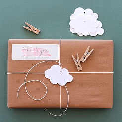 2 Rolle selbstklebende Geschenkanhänger aus Papier von Youstickers&nbsp;DIY-DJ0001-96D