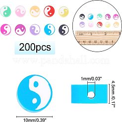 Бусины из полимерной глины ручной работы CLAY-NB0001-34