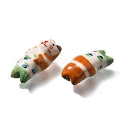 Фарфоровые бусины ручной работы PORC-S002-15A