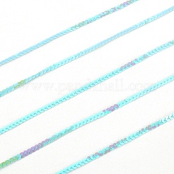 Lt.blue с пайеткой цвета ab / рулет с блестками&nbsp;X-BS17Y