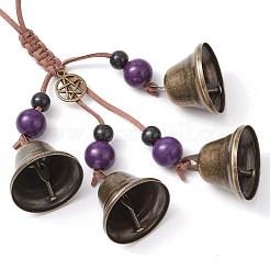 Pendentif cloche de fer décoration&nbsp;HJEW-JM02474