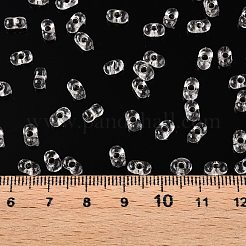 Backfarbe transparente Glasperlen&nbsp;X-SEED-N006-05A