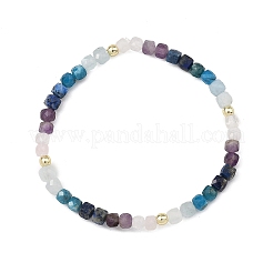 Schmucksets mit Edelsteinen und galvanisierten&nbsp;SJEW-JS01380