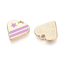 Подвески из эмали и сплава&nbsp;ENAM-T022-90B-G