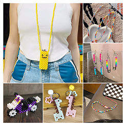 72 г 12 цвета непрозрачные акриловые бусины&nbsp;OACR-TA0003-91