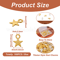 Подвески из сплава в тибетском стиле&nbsp;TIBEP-PJ0001-01