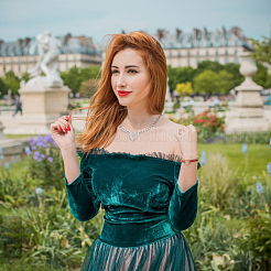 2 шт. 2-цветные подвески в форме сердца из кристаллов и страз с цепочками из сплава NJEW-AN0001-88