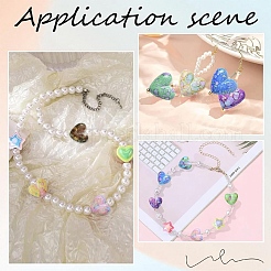 2 пакетик непрозрачных акриловых бусин&nbsp;MACR-YW0004-32A