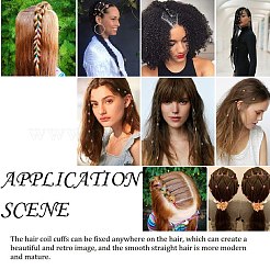 Железные дреды бусы украшение для волос IFIN-S696-18G