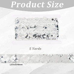 5 ярд отделки из полиэстера с пайетками&nbsp;OCOR-SP0001-30C