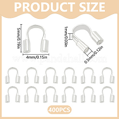 400 шт. латунная проволочная защита и протекторы KK-LP0001-21S