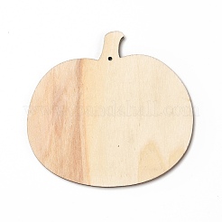 Большие подвески из дерева с односторонним принтом WOOD-I010-08D