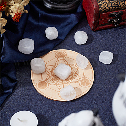 Природный кристалл кварца бусины G-OC0003-63