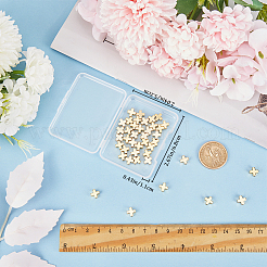 60 шт. Латунные бусины KK-CN0002-96G