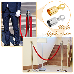 4 шт. 2-х цветные цинковые наконечники для шнура FIND-FH0008-76