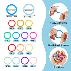 140 шт. 14 стиля пластиковый переплет с отрывными листами на шарнирных кольцах&nbsp;FIND-TA0008-26