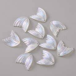 Transparente Acrylanhänger in Fischschwanzform&nbsp;TACR-TAC0007-01A