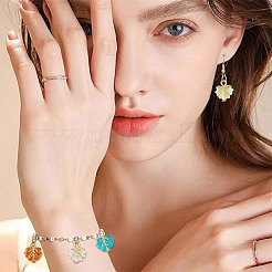 Прозрачный акрил с железными подвесками&nbsp;PALLOY-HY00110