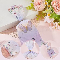 100 шт. целлофановые пакеты для упаковки конфет с принтом бабочек&nbsp;ABAG-WH20005-43