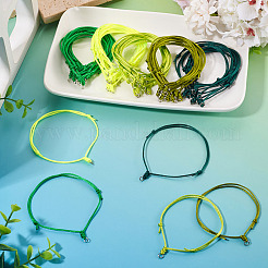 50шт 5 цвета нейлоновый шнур для изготовления браслета&nbsp;BJEW-TA00671