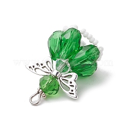 Граненые подвески стекла PALLOY-MZ00583-09