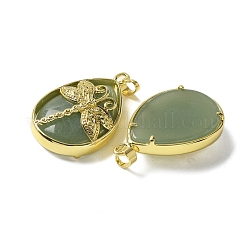 Естественный зеленый авантюрин подвески&nbsp;G-G900-01G-01