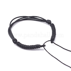 Fabrication de bracelet en nylon tressé réglable&nbsp;AJEW-JB00917-03