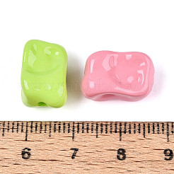 Непрозрачные акриловые бусины&nbsp;SACR-T035-02M