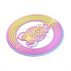 Ветряная вертушка с вращающимся подвесным механизмом из нержавеющей стали 201 (3d).&nbsp;STAS-T064-93