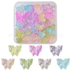 50шт прозрачная стеклянная бусина GLAA-FS0001-75