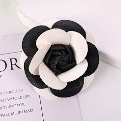 Заколки для волос из искусственной кожи аллигатора для девочек&nbsp;OHAR-WH20008-18B