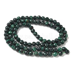 Природного малахита бисер нитей G-D306-A02-4mm-A