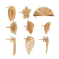 Фурнитура для сережек-гвоздиков из нержавеющей стали 304 STAS-CJ0001-111