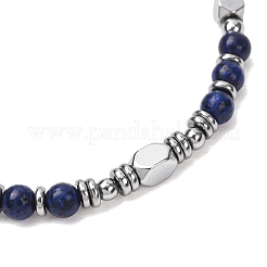Bracelets réglables en acier inoxydable 304 avec perles de pierres précieuses&nbsp;FS-WG23DE2-14