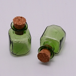 Мини-бутылки из боросиликатного стекла GLAA-WH0018-76B