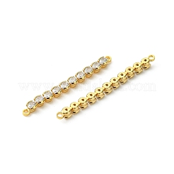 Verbindungsanhänger mit durchsichtigem Zirkonia-Pavé aus Messing&nbsp;XGRQ3P478-640G