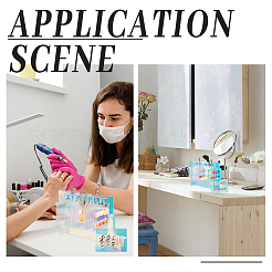 1 комплект акриловых стендов для демонстрации дизайна ногтей&nbsp;ODIS-PH0001-62A