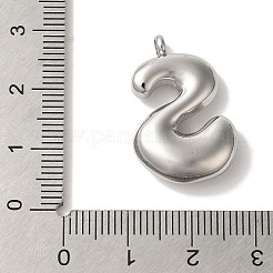 Anlaufgeschützte Anhänger aus 304er Edelstahl&nbsp;STAS-M017-08P-20