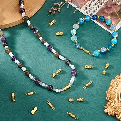 120шт 6 стиля латунные винтовые застежки KK-PH0010-75