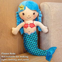 Блестящая голограмма спандекс русалка ткань с принтом рыбьей чешуи AJEW-WH0277-38