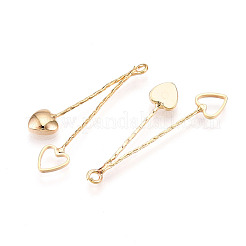 Латунные цепочки кисточкой подвески KK-N231-59G-NF