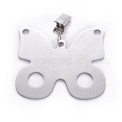 Pendentifs de nappe en acier inoxydable&nbsp;STAS-WH0013-03P