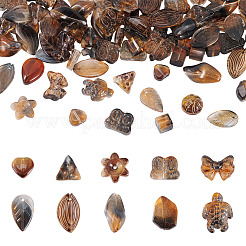 125 г прозрачных стеклянных бусин градиентного цвета&nbsp;GLAA-TA0003-58C