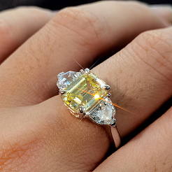 925 перстень из стерлингового серебра со стразами CS7381-8