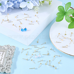 200 шт. фурнитура для сережек-гвоздиков из нержавеющей стали 304 FIND-SC0011-14