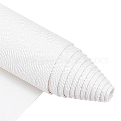 Similpelle, per accessori per l'abbigliamento, bianco, 135x30x0.12cm