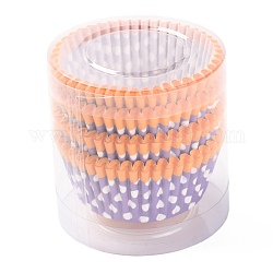 Emballages de petits gâteaux, outil de cuisson bricolage, motif de chrysanthème, 67.5x29.5mm, environ 95~100 pcs / boîte