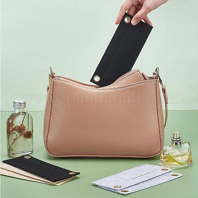 Inner Bag Organizer For Handbag, Wool Felt Cosmetic Bag Insert