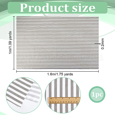 Tessuto di cotone con motivo a strisce&nbsp;DIY-PH0037-96E-1